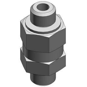 M-3AU-3 软管用倒钩接头 SMC微型管接头